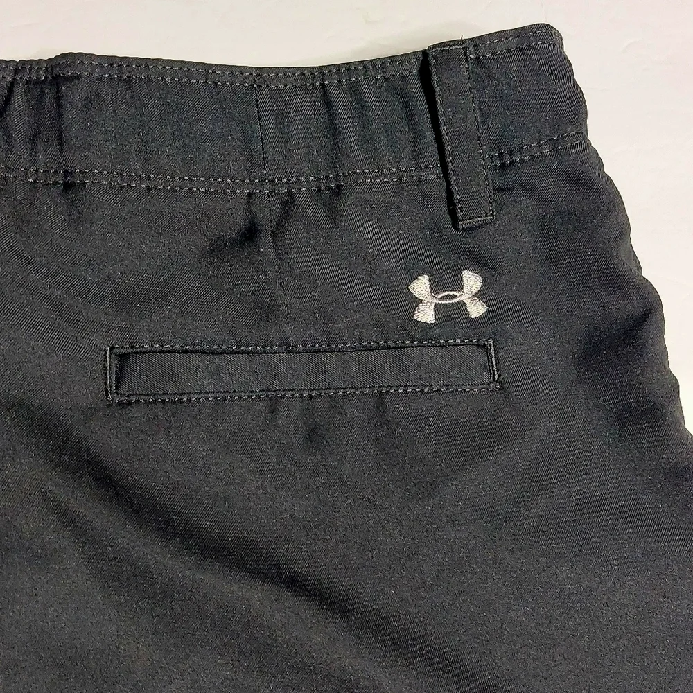 Black Youth Large Under‎ Armour Shorts Adjustable Waist Band